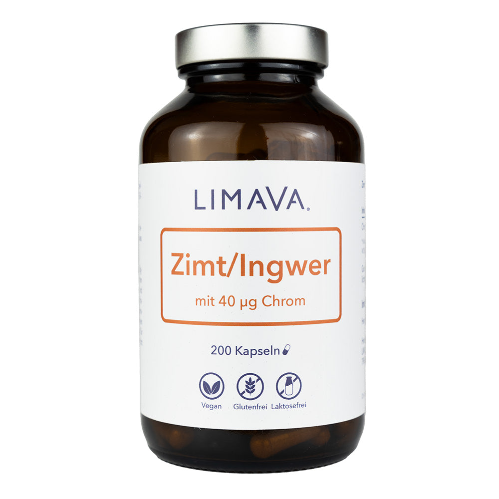 Zimt/Ingwer mit Chrom (200 Kapseln)