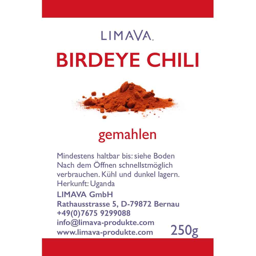Birdeye Chili gemahlen (250g)